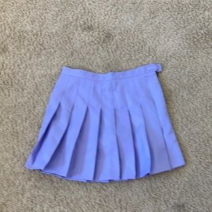 Lavender tennis skirt